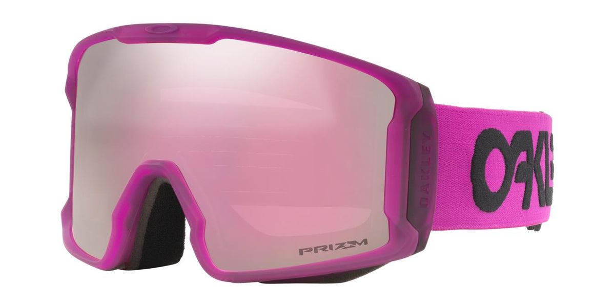 oakley pink ski goggles OAKLEY Snow Goggles Line Miner (Ultra Purple Frame / Prizm Snow Hi Pin – Vision Opticians