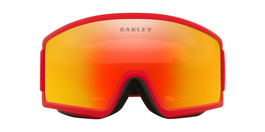 oakley ski goggles orange OAKLEY Snow Goggles Target Line (Redline Frame / Fire Iridium Lens) – Vision Opticians